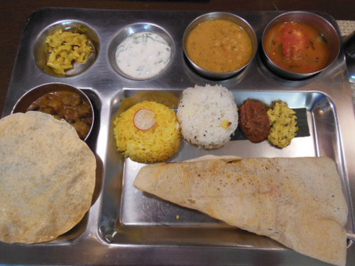 南インド家庭料理　カルナータカ
