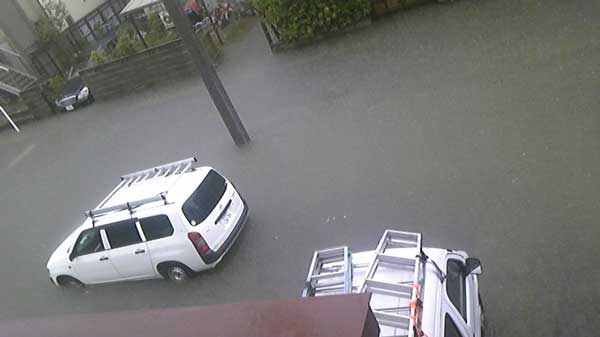 名古屋市守山区 新守山駅ゲリラ豪雨で冠水 気ままに家庭菜園とマクロビオティック